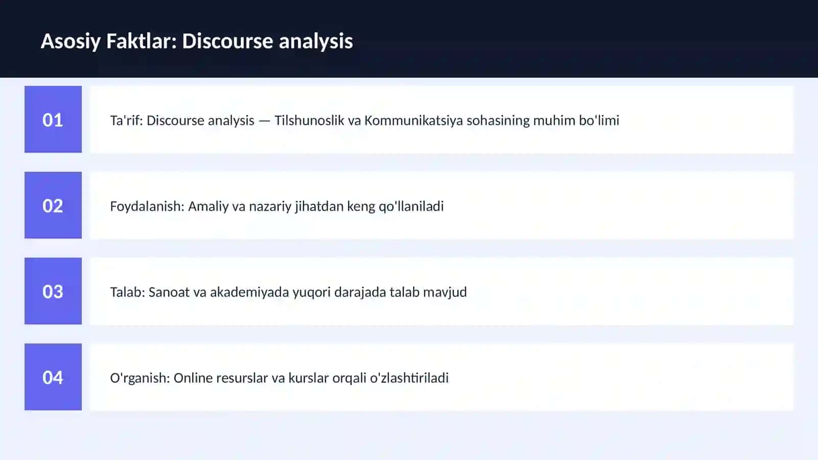 Discourse analysis 3