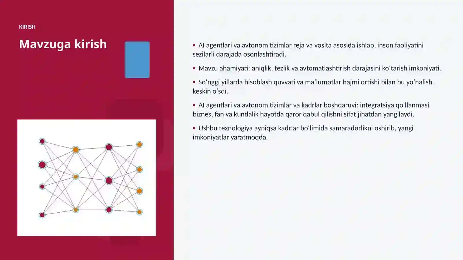 SUNʼIY INTELLEKT • PROFESSIONAL TAQDIMOT 3