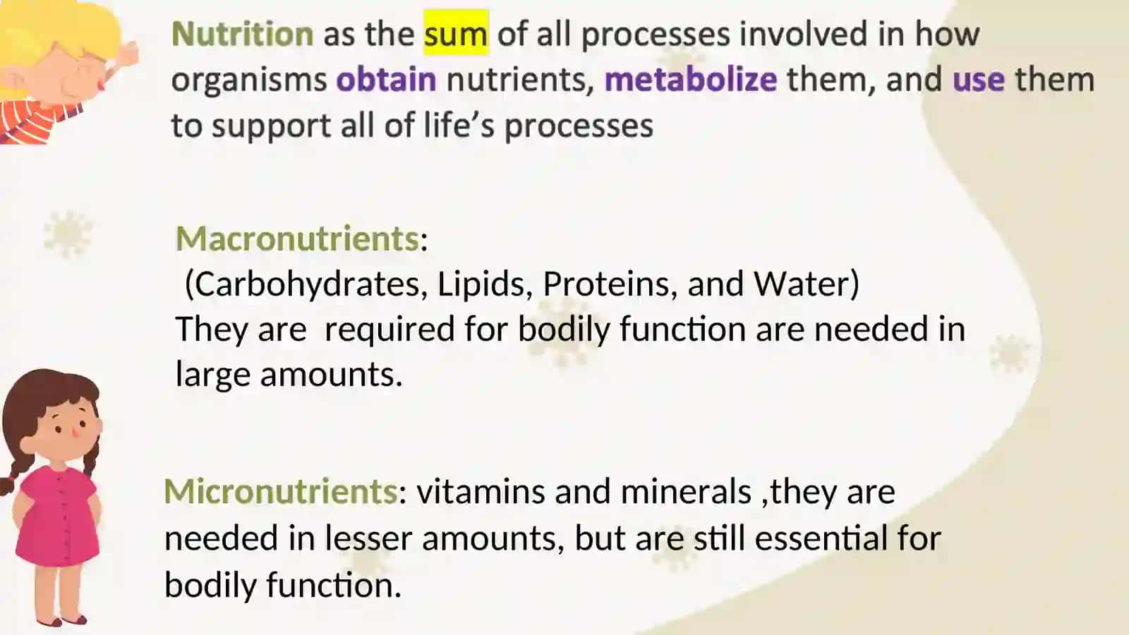 Nutritional Requirements 3