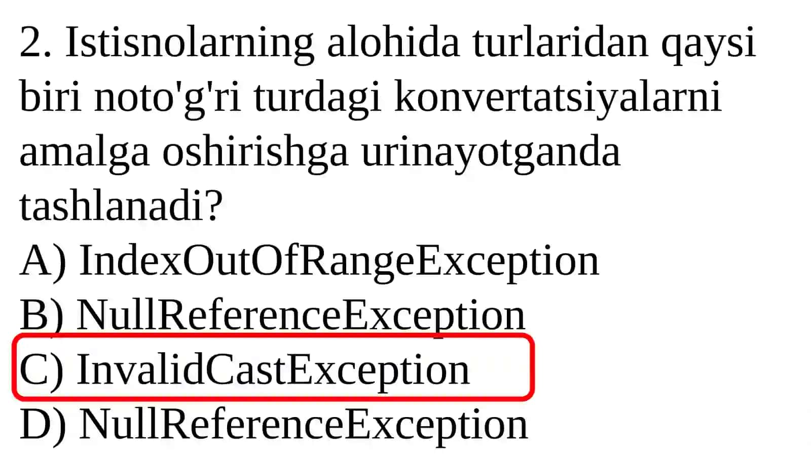 C# tilida Ob’yektga yo`naltirilgan dasturlash 3
