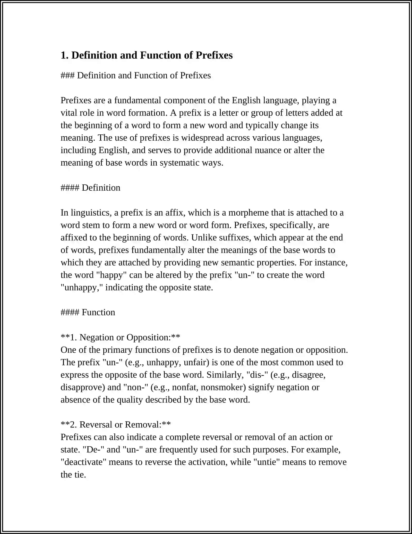 PREFIXES IN MODERN ENGLISH LANGUAGE 3