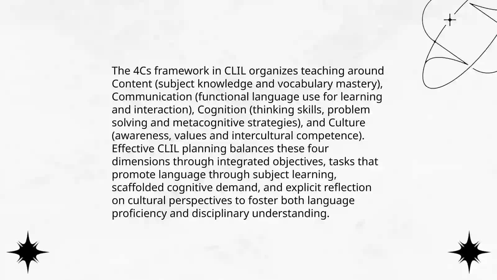 Identifying the key parameters of the CLIL approach 3