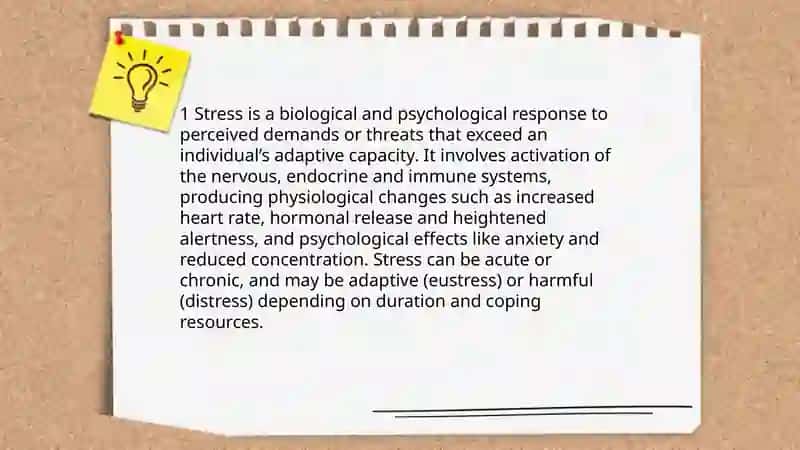 Stress and its types 3