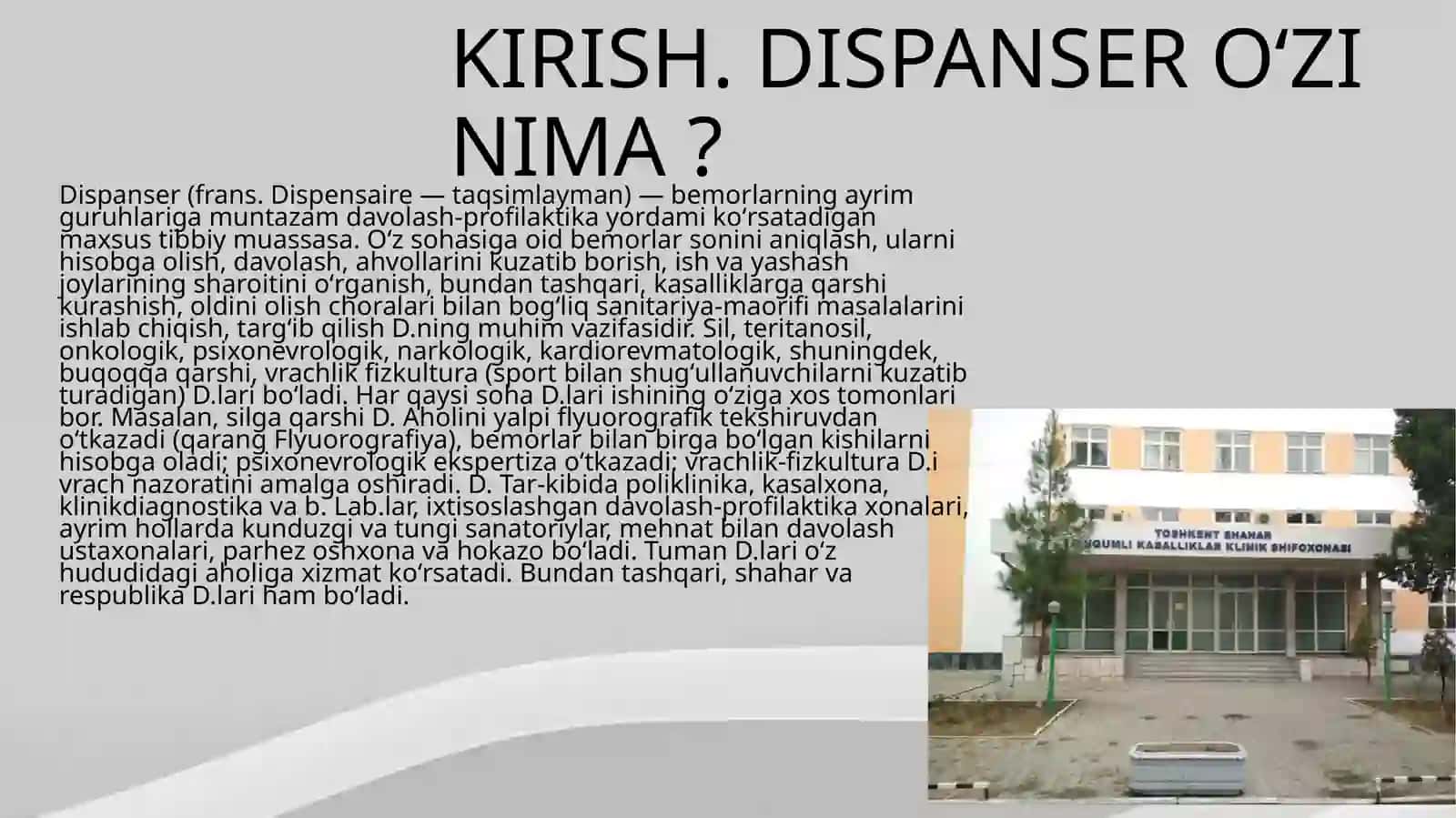 Dispanser ko’rigi haqida 3
