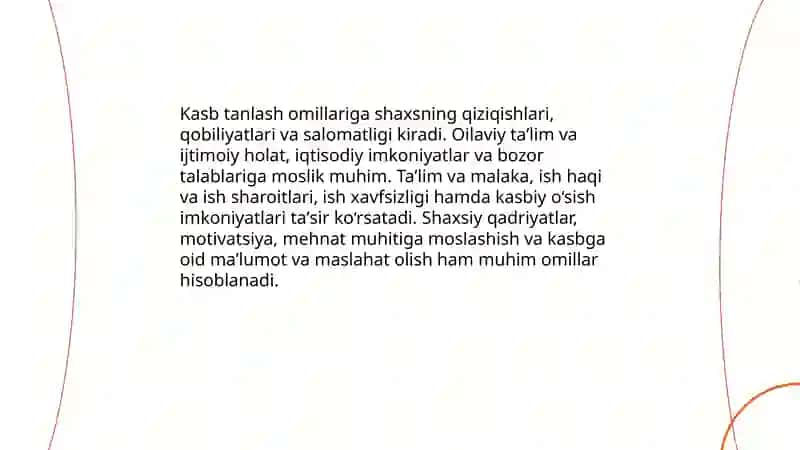 Inson va kasb 3