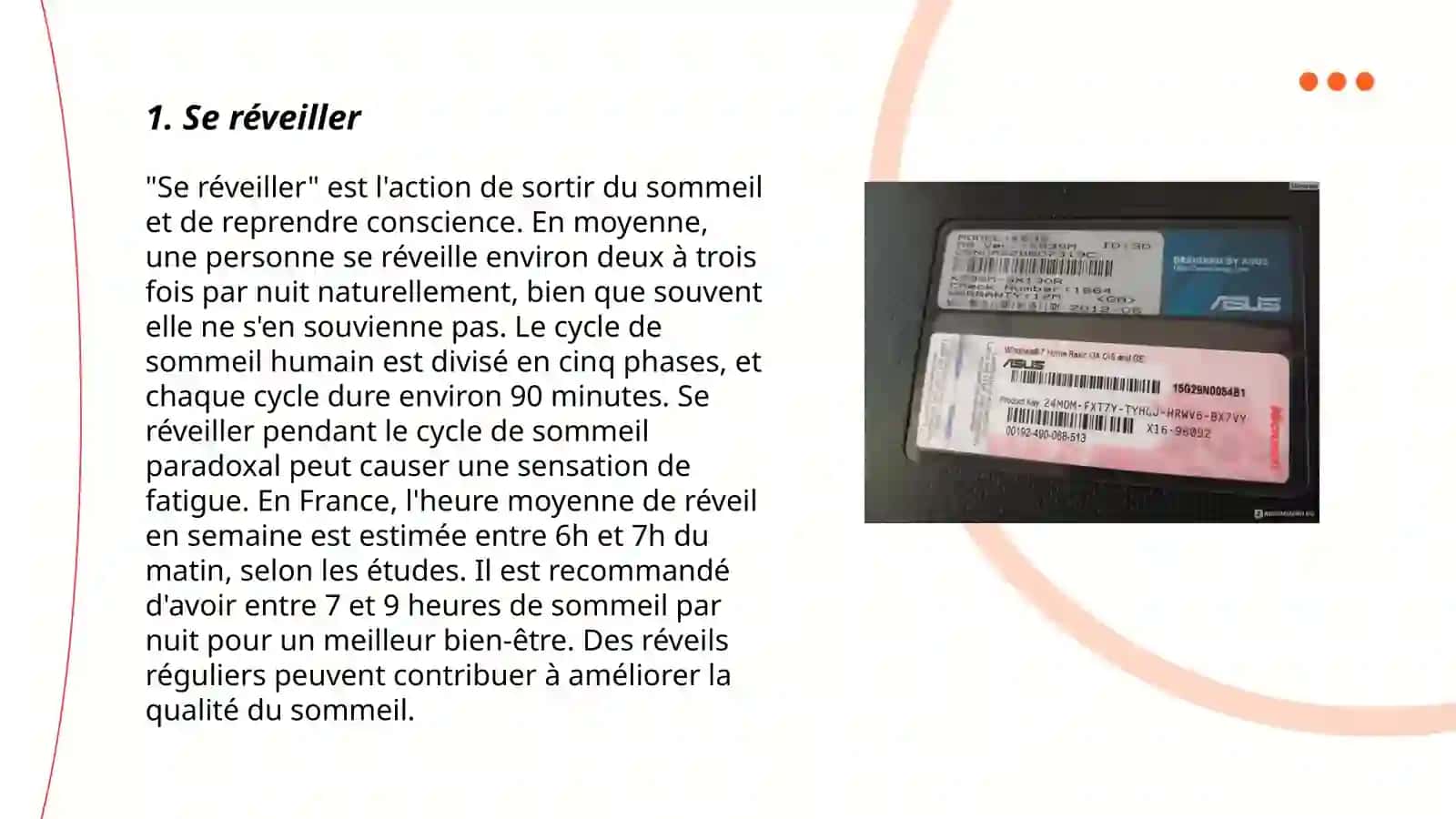 Les actıvıtés quotidiennes 3