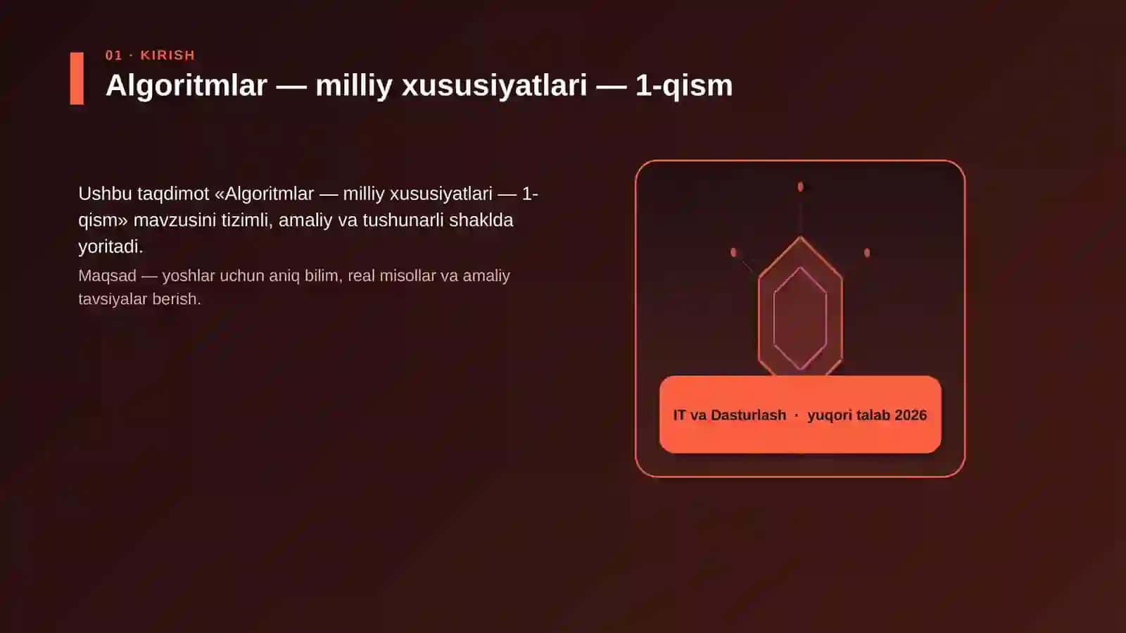 Algoritmlar — milliy xususiyatlari — 1-qism 3