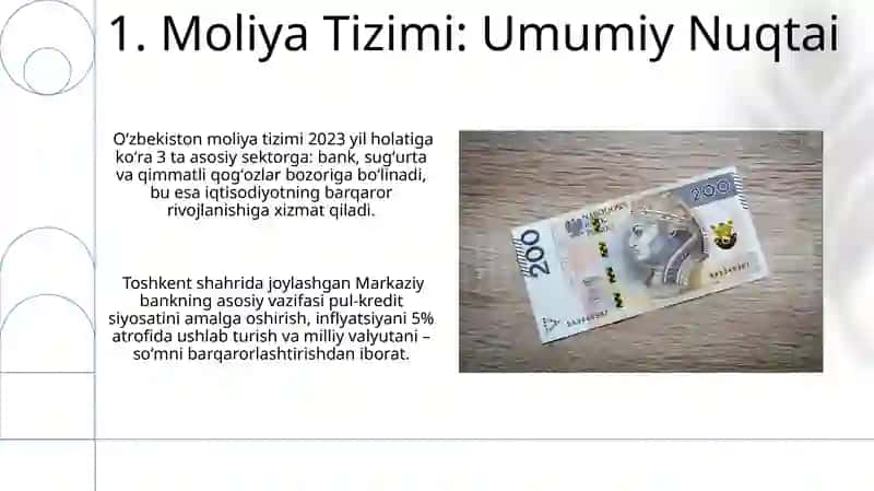 Moliya tizimi 3