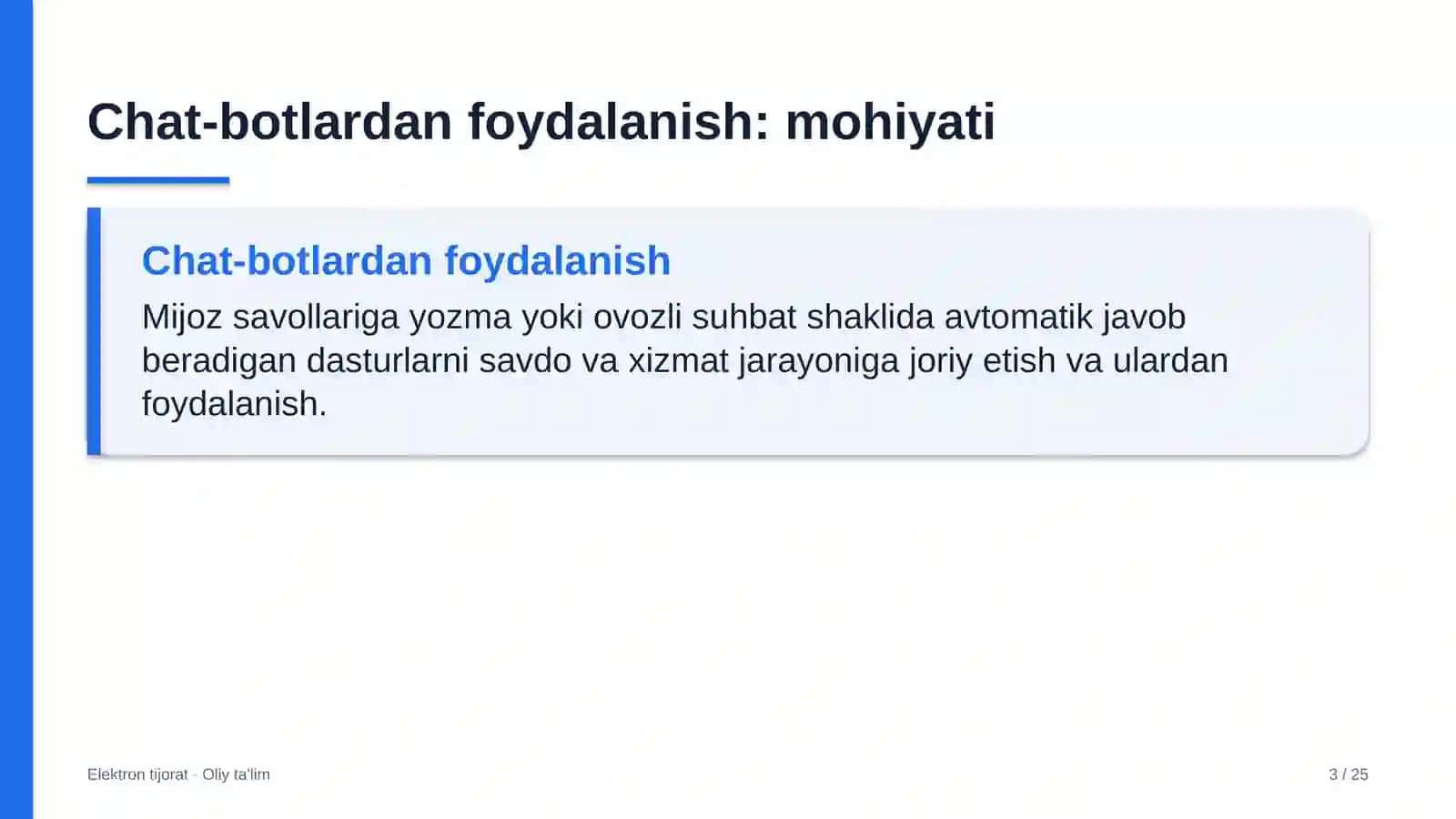 Tashqi reklama sohasida chat-botlardan foydalanish 3