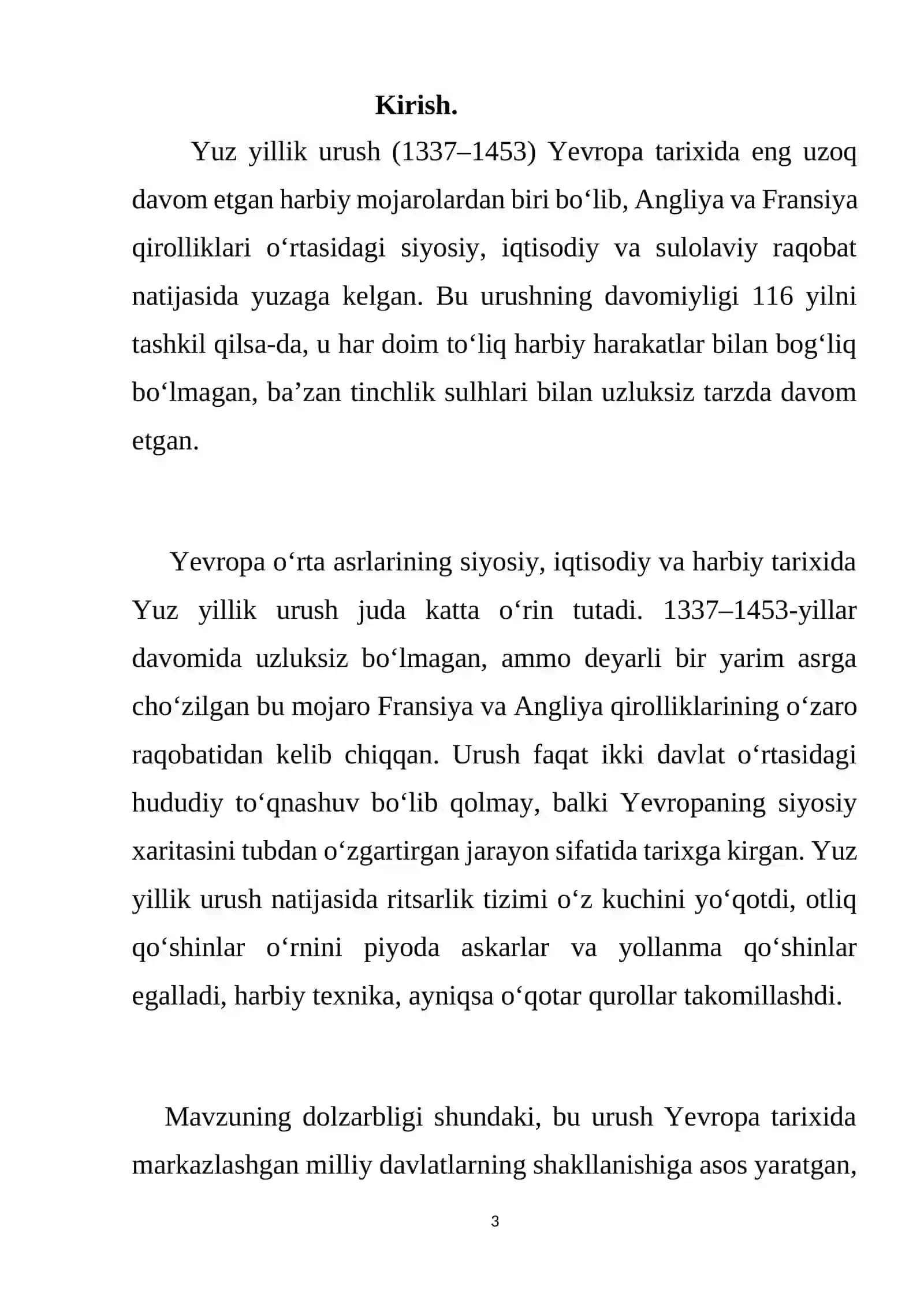 Yuz yillik urush 3