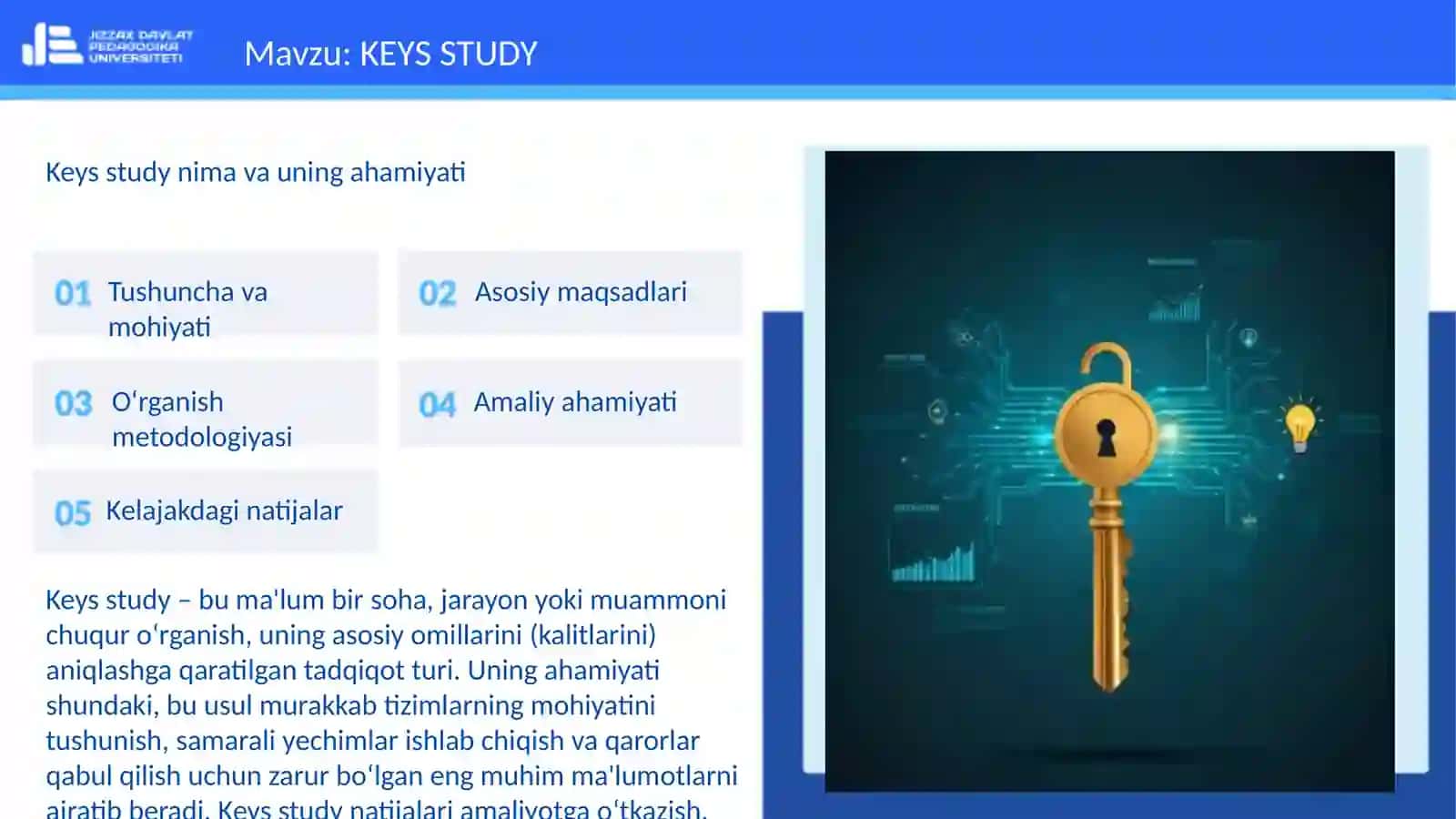 KEYS STUDY 3
