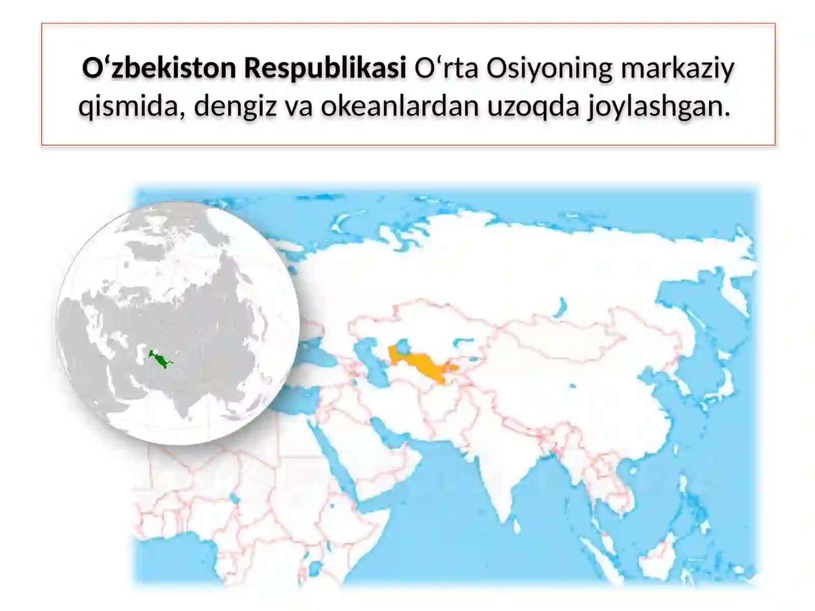 O'zbekistondunyo xaritasida 3