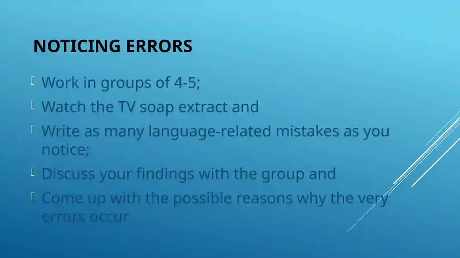 Contrastive analysis 3