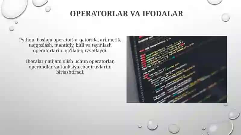 Python dasturlash asoslari 3