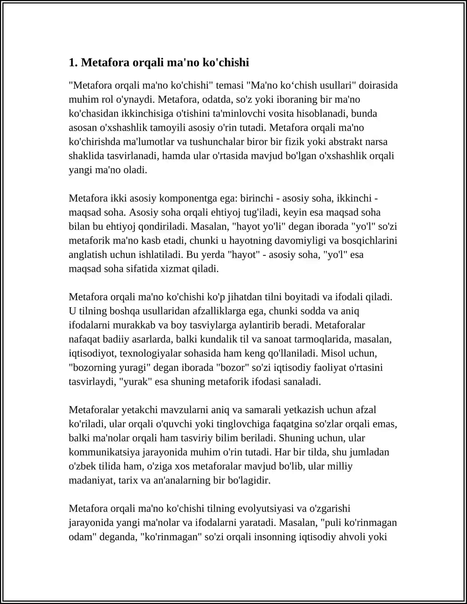 MA'NO KÕCHISH USULLARI 3