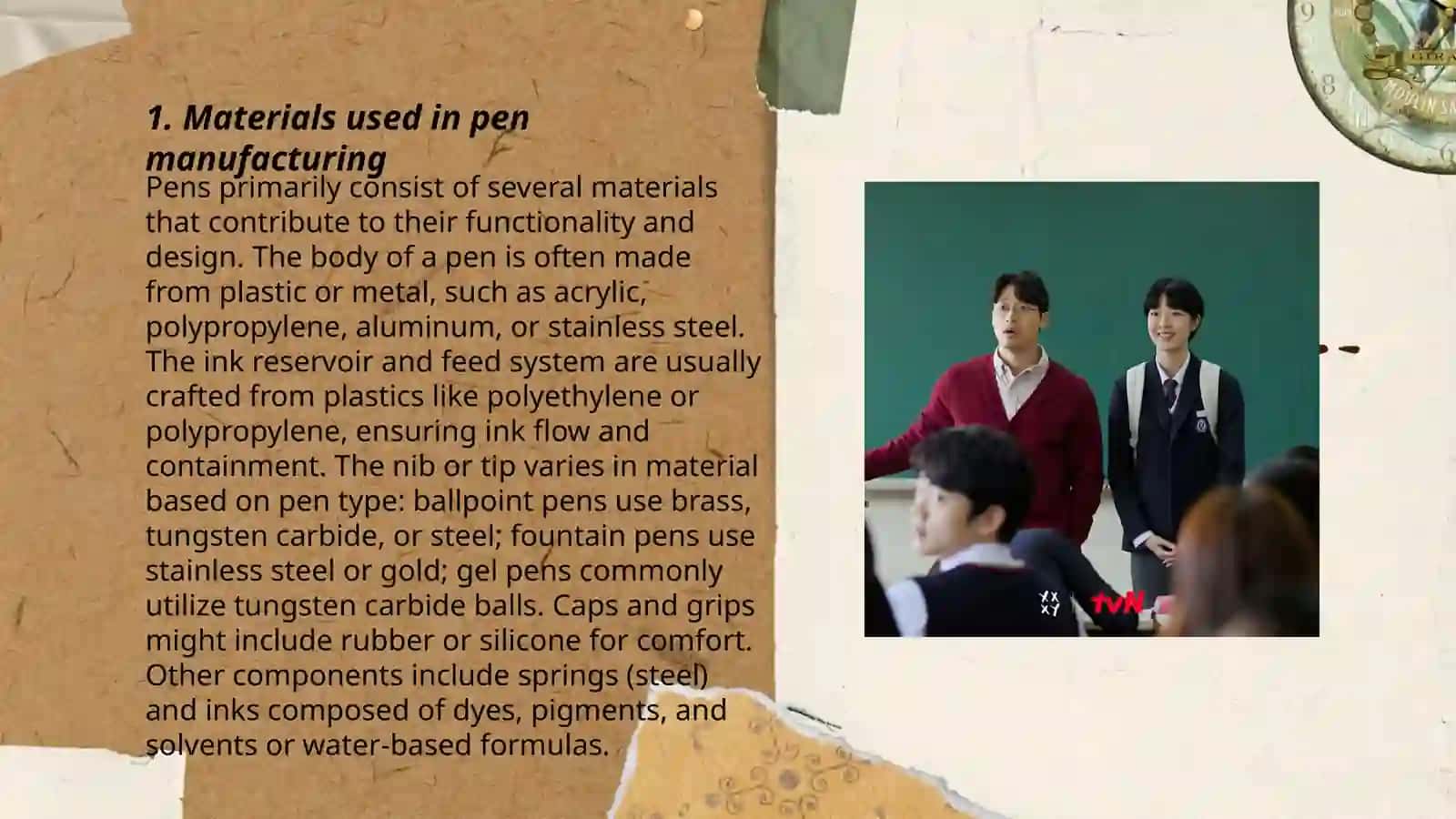 What is the pen made of? 3