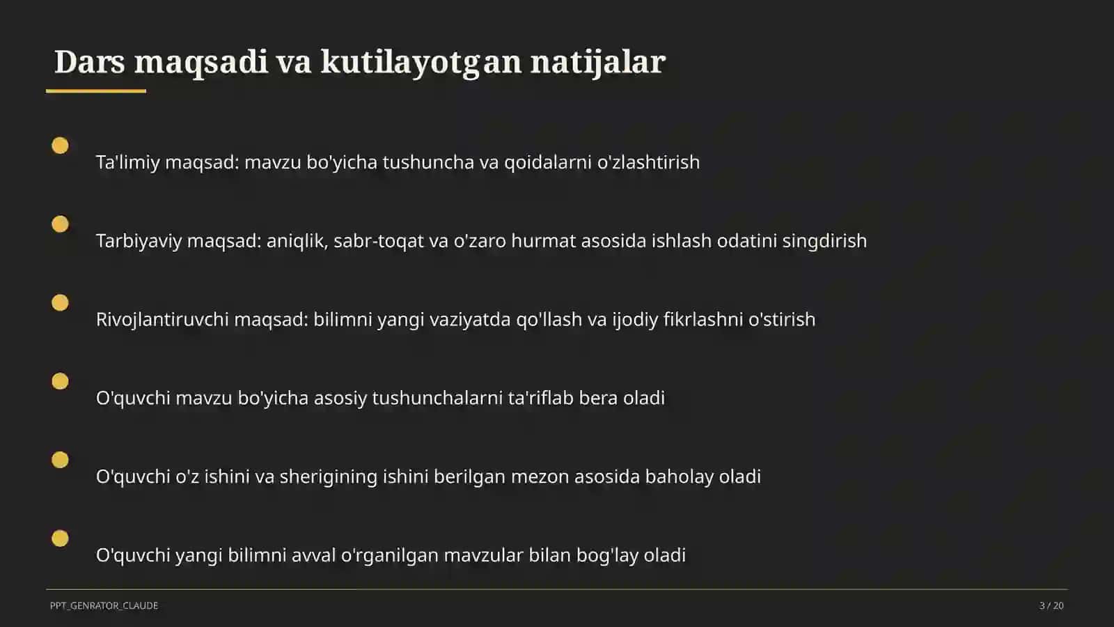 Relyef shakllari: tog'lar va tekisliklar (5-sinf) 3