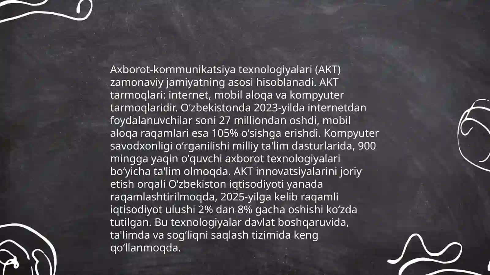Axborot-kommunikatsiya texnologiyalariga asoslangan o'quv mashg'ulotlarini loyihalashtirish 3