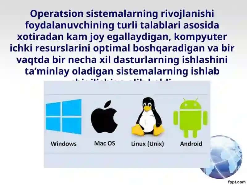 Windows operatsion sistemasi 3