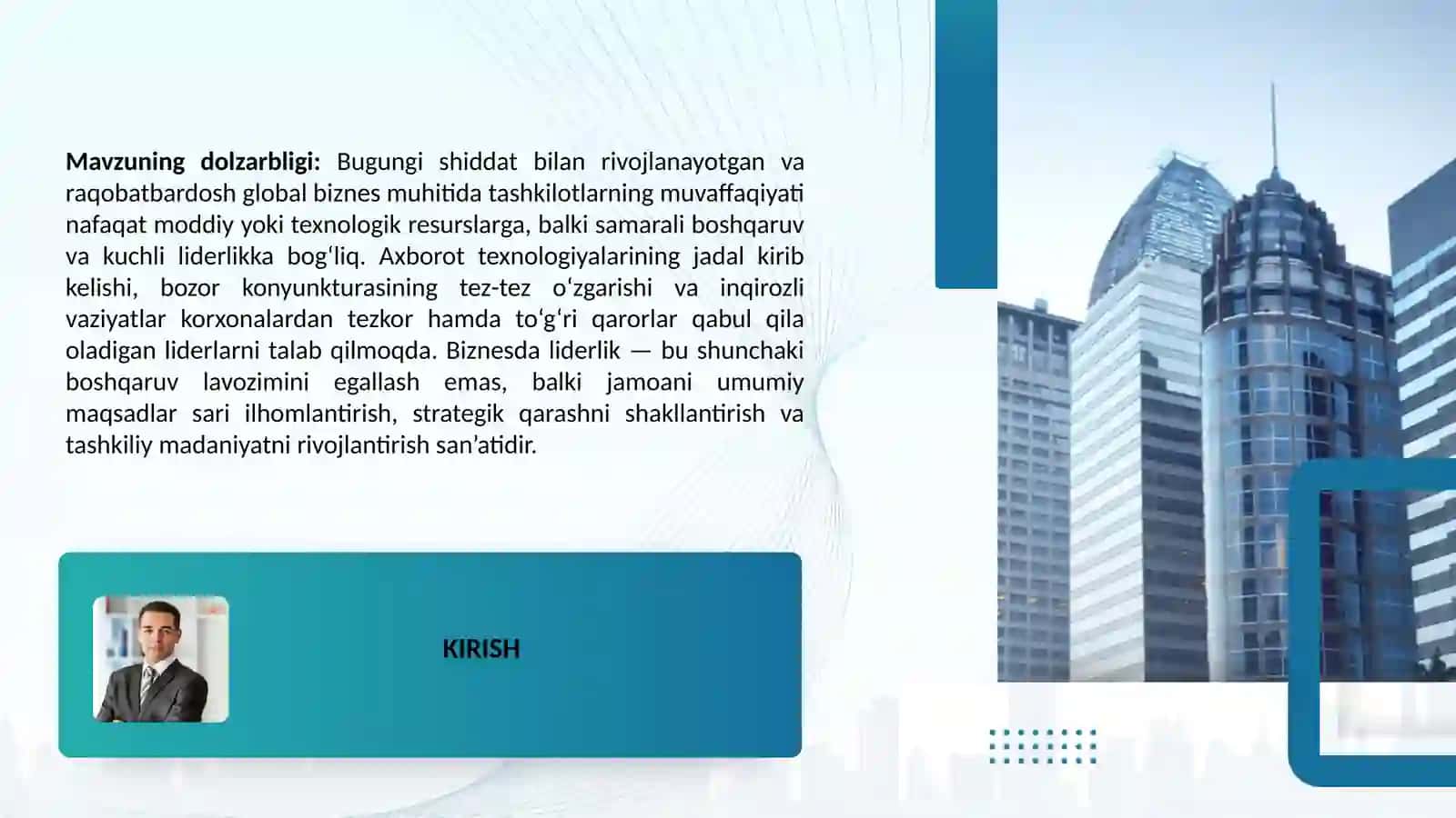 Biznesda liderlik 3