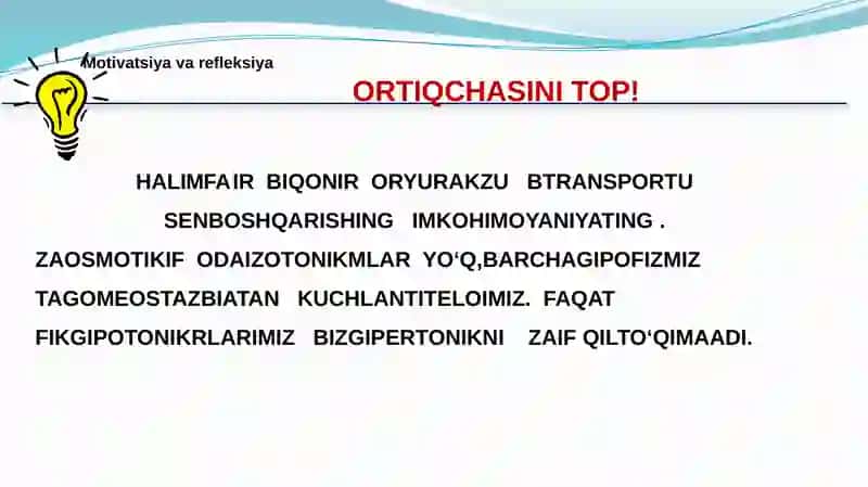 Refleksiya 3