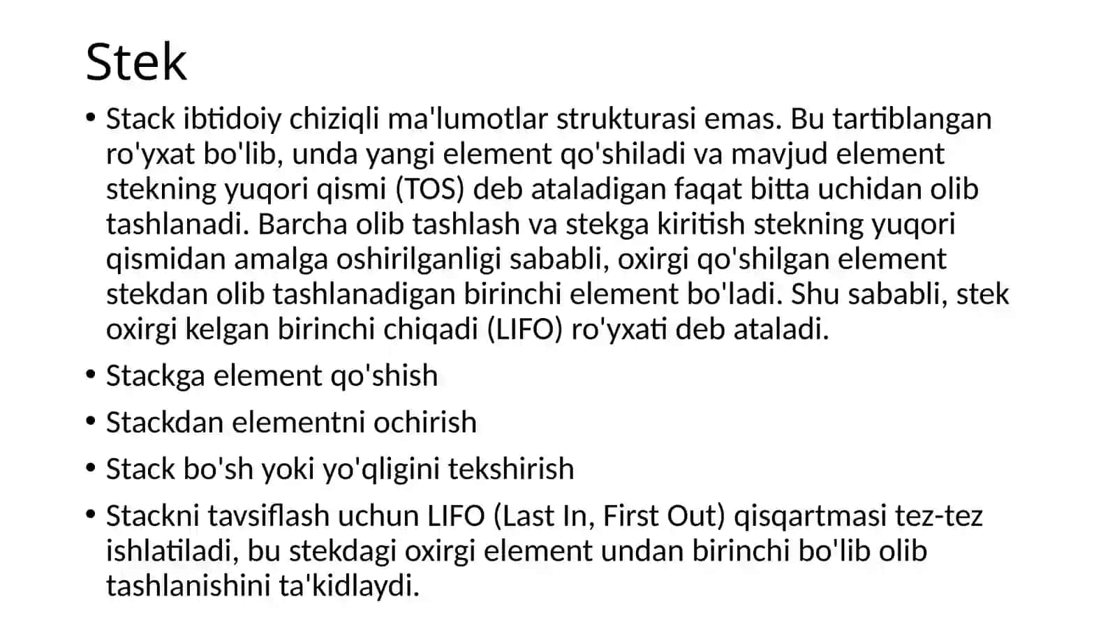 Stek 3
