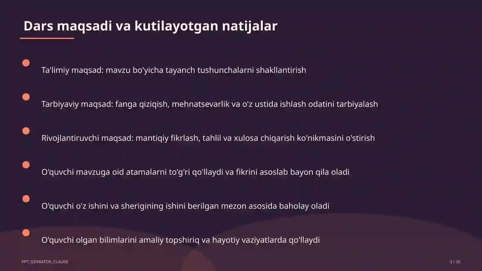 Fitnes va mustaqil mashg'ulot rejasi (11-sinf) 3