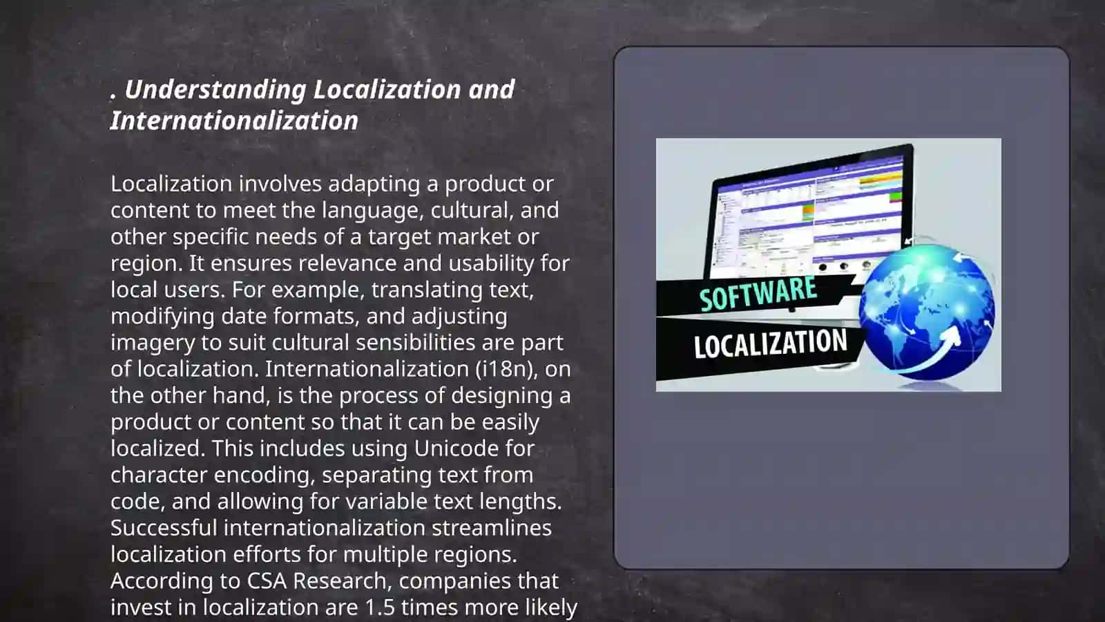 Website and software localization 3