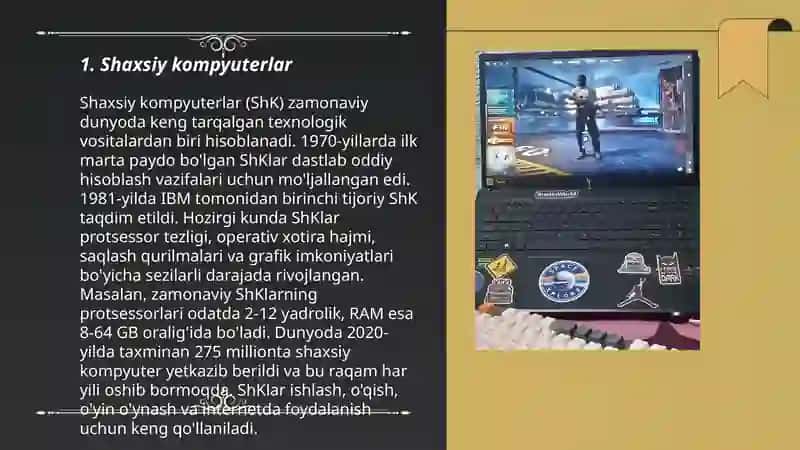 Shaxsiy kompyuterlar 3