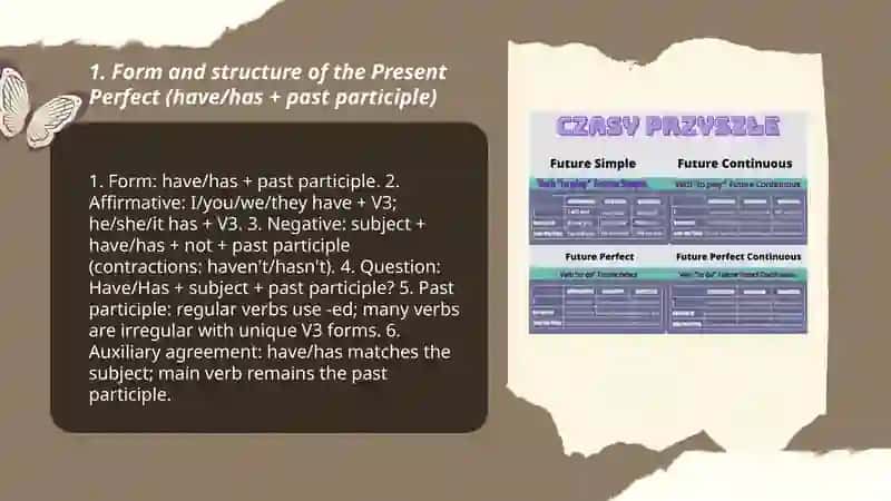 Future and present perfect tenses 3