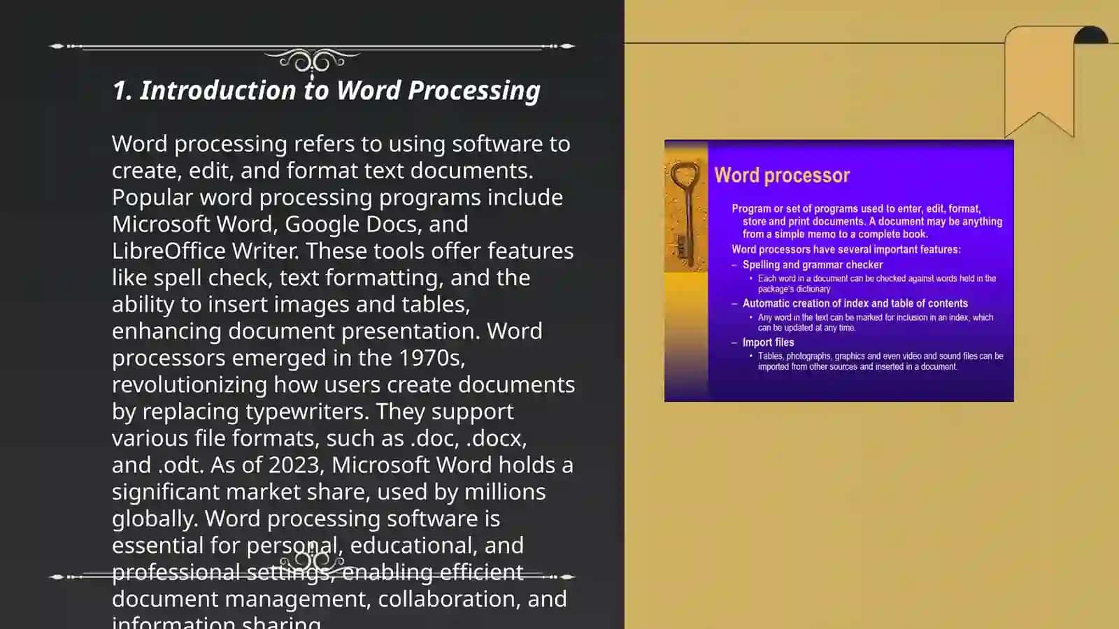 Word Processing 3