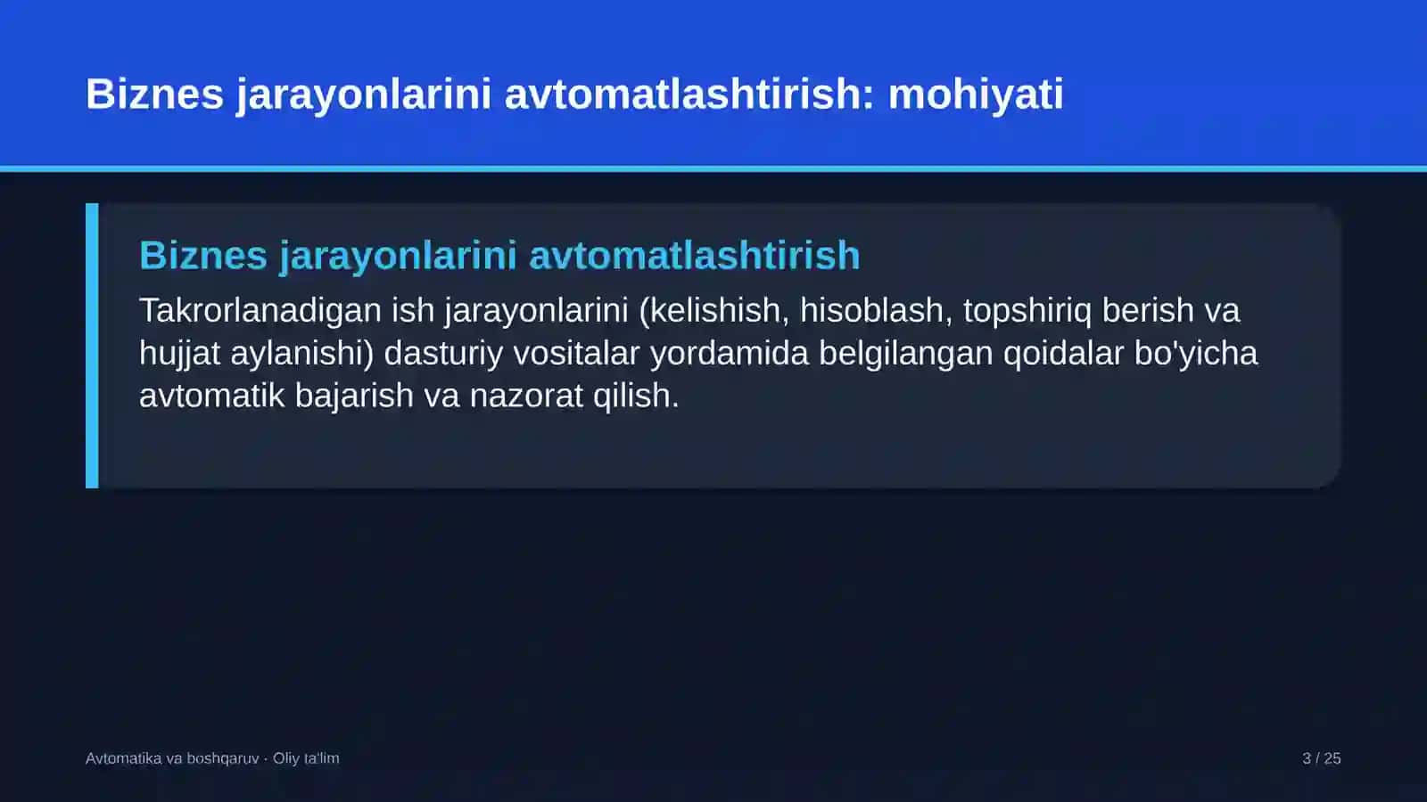 Kadrlar agentliklarida biznes jarayonlarini avtomatlashtirish 3