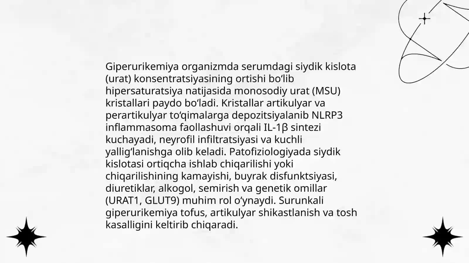 Giperurikemiya va podagra, davolash usullari 3
