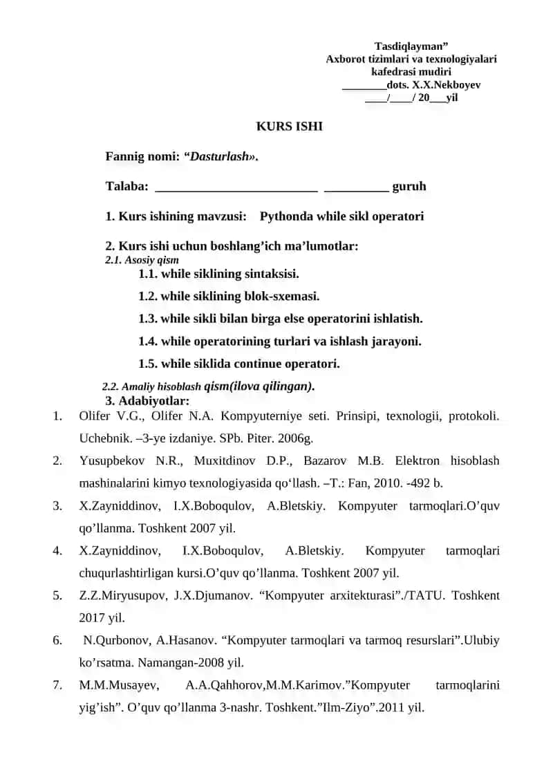 PYTHONDA WHILE SIKL OPERATORI 3
