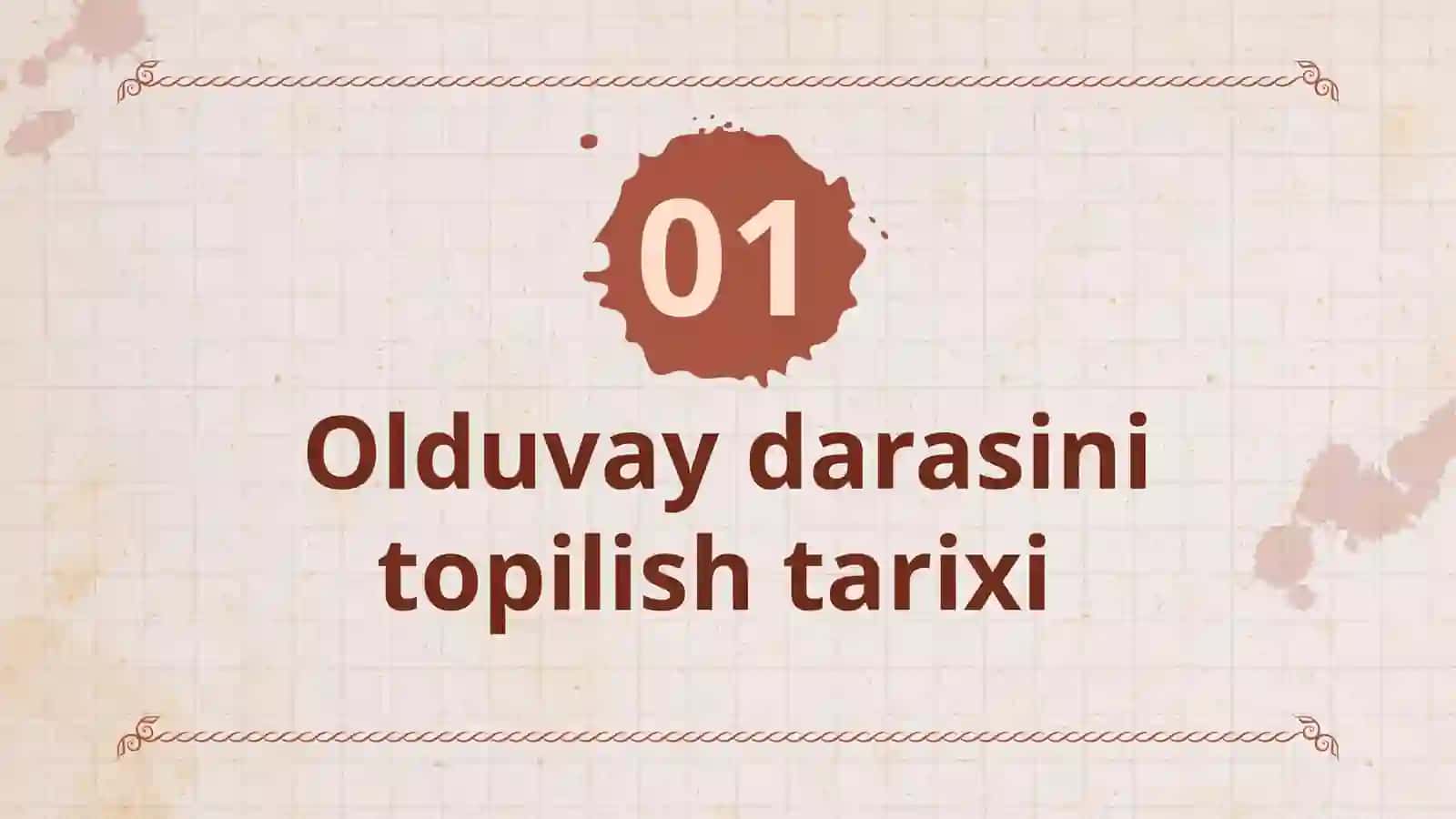 Olduvay madaniyati 3