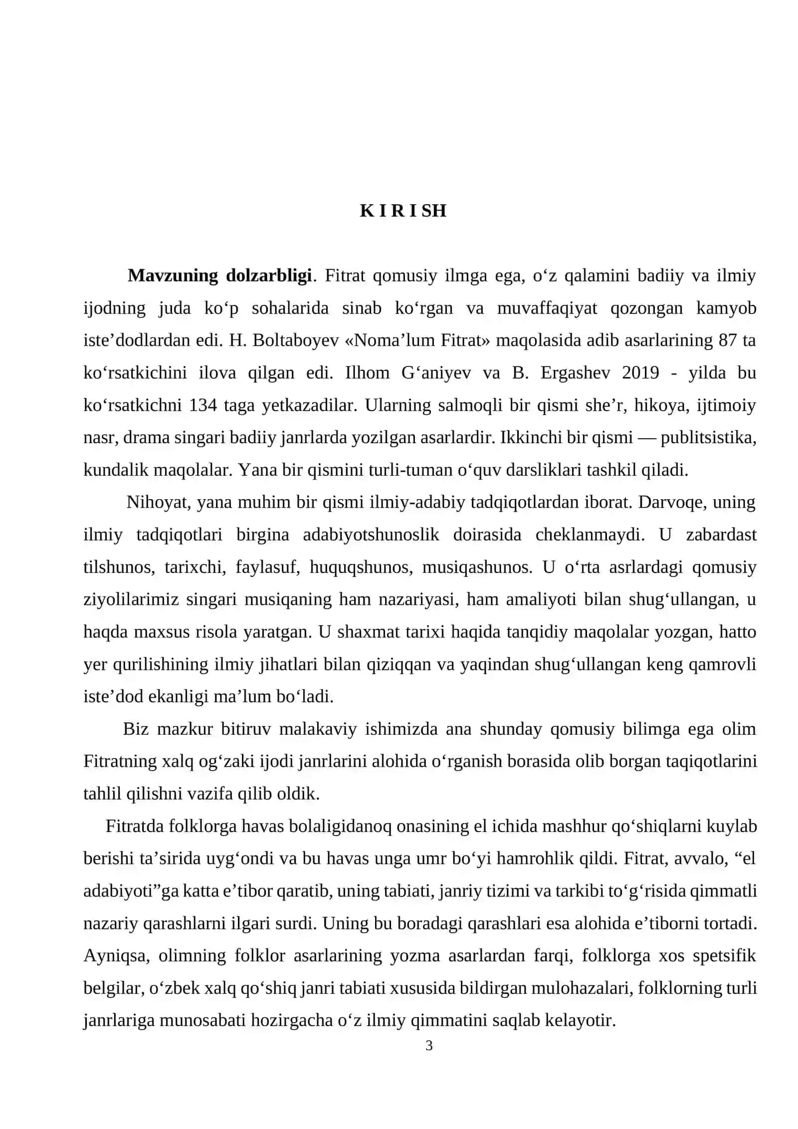 “Fitratning “Munozara” asari poetikasi 3