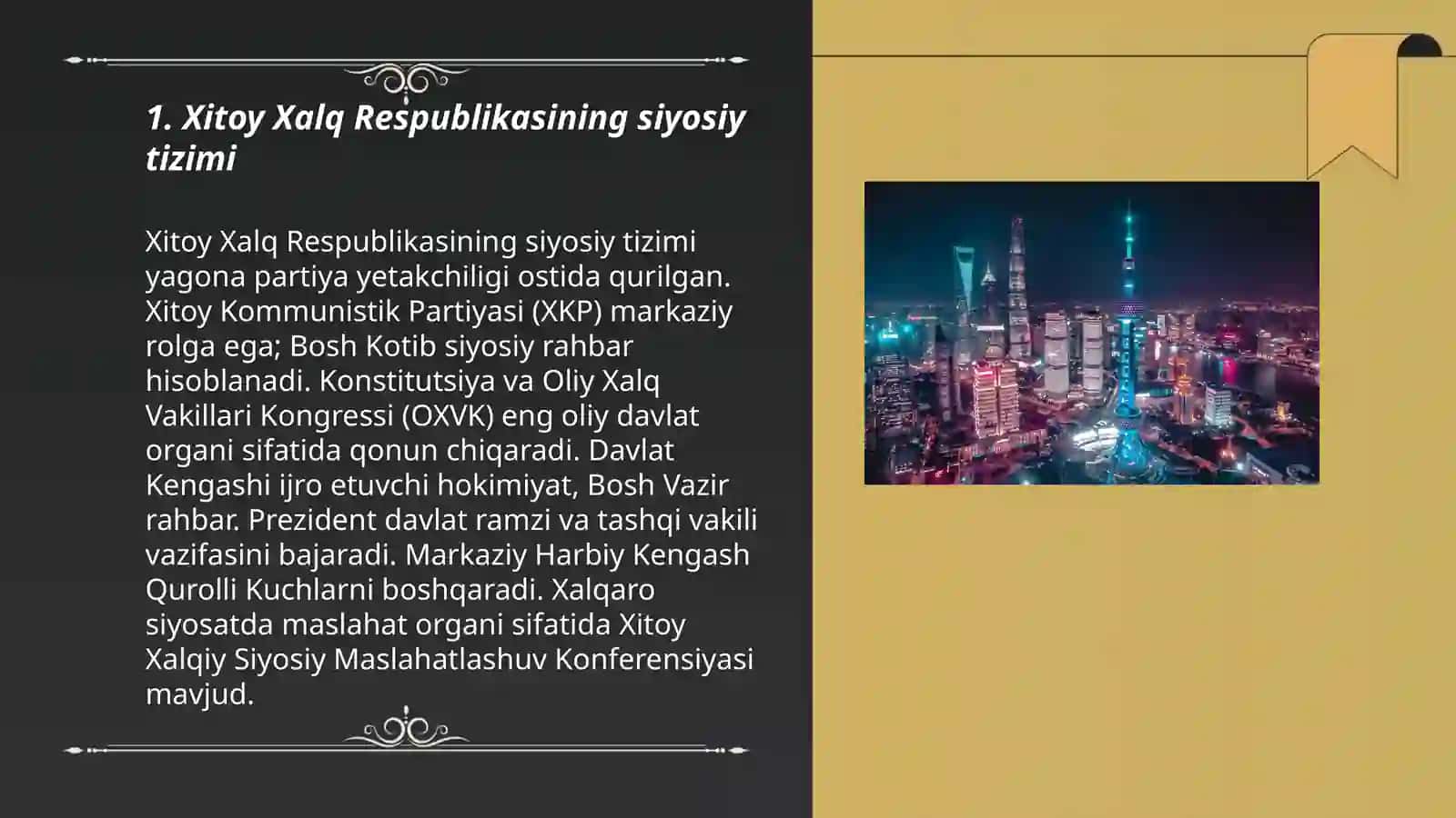 Xitoy Xalq Respublikasining siyosiy tizimi 3