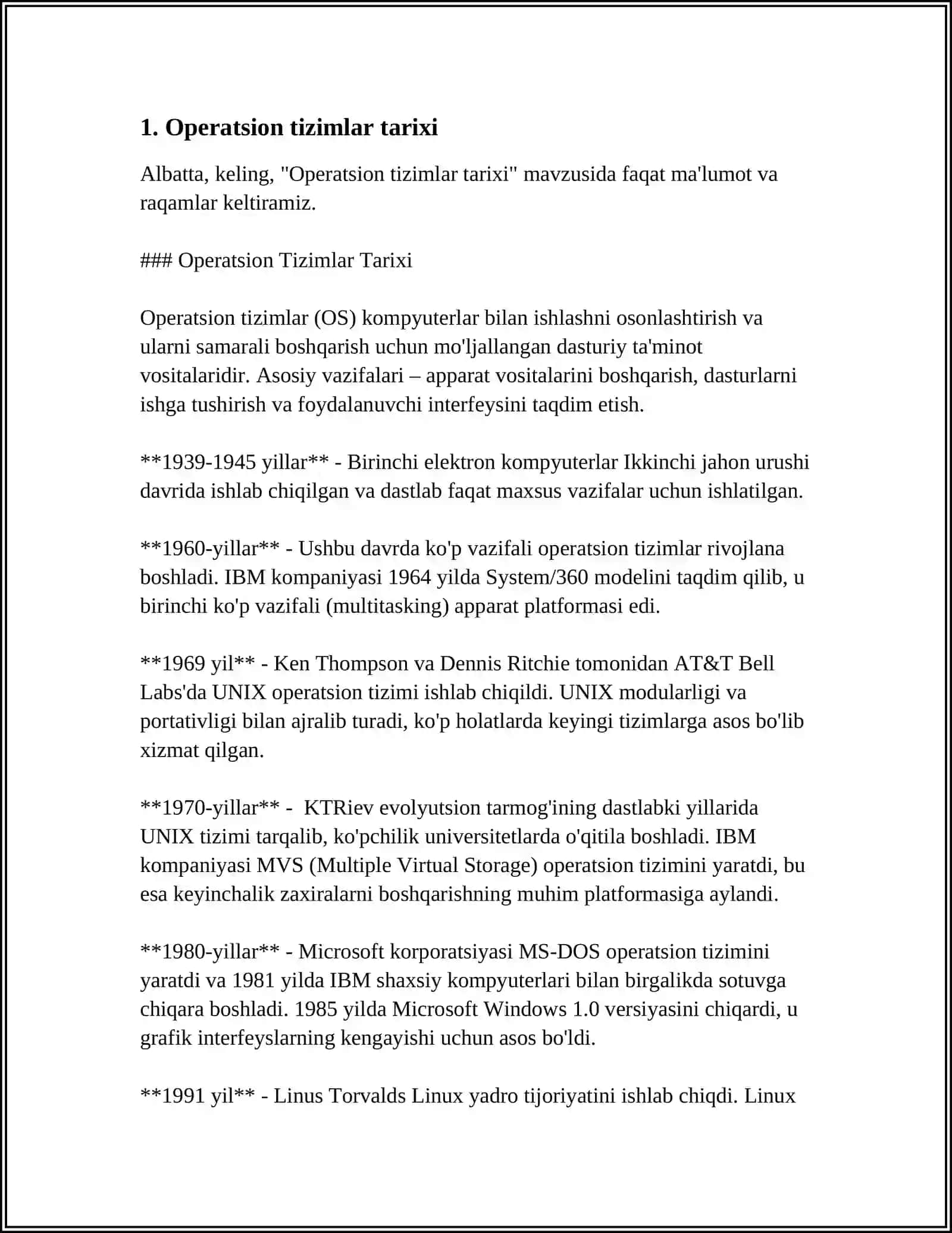 OPERATSION TIZIMLAR 3