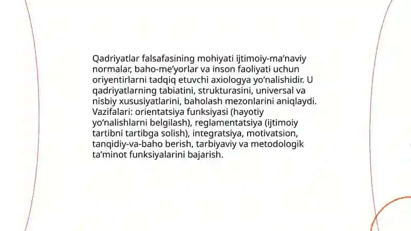 Qadriyatlar falsafasi 3