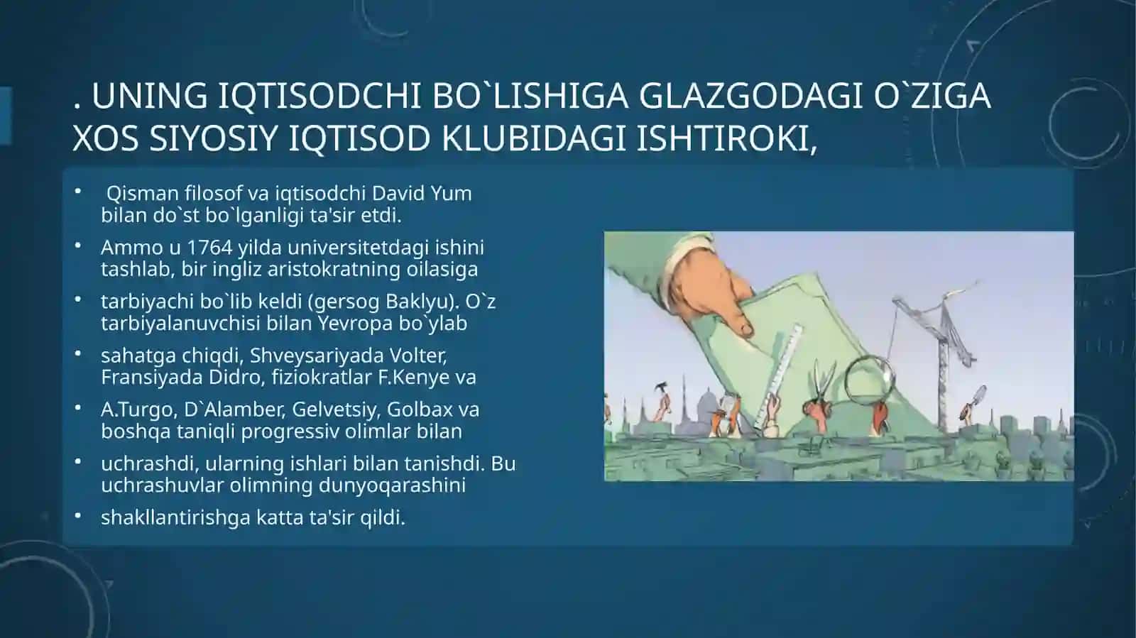 A. Smitning iqtisodiy g`oyalari 3