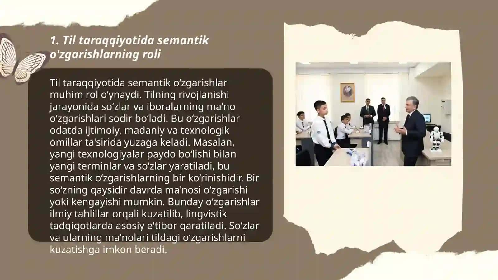 Til taraqqiyotidagi semantik òzgarishlar 3