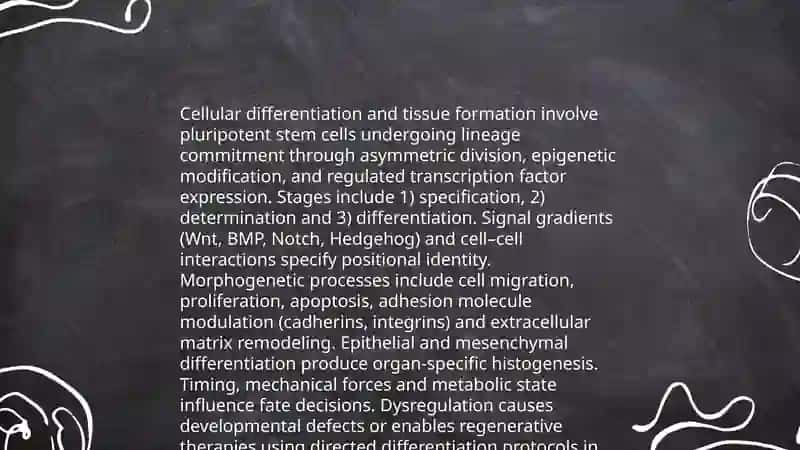 Formation and development 3