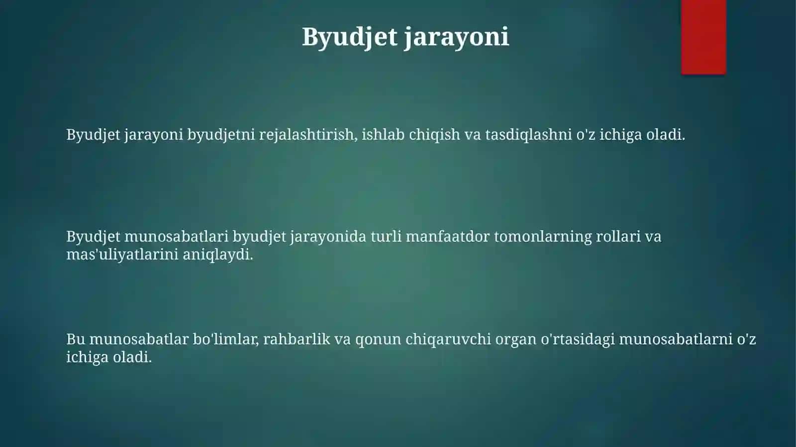 Byudjetlararomunosabatlar 3