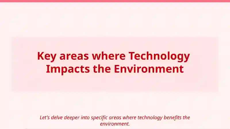 technology and environment 3