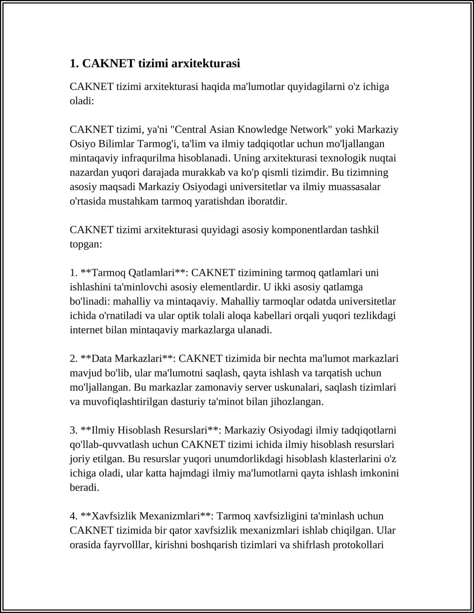 CAKNET EXPERT EKSPERT TIZIMI 3