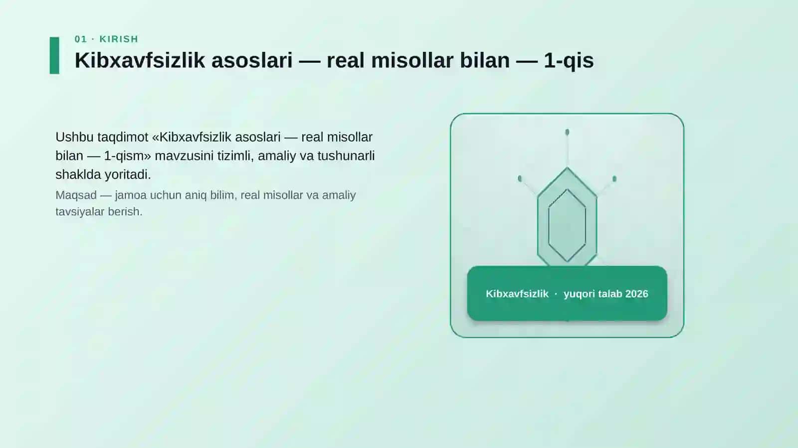 Kibxavfsizlik 3