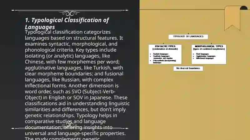 Comparative typology 3
