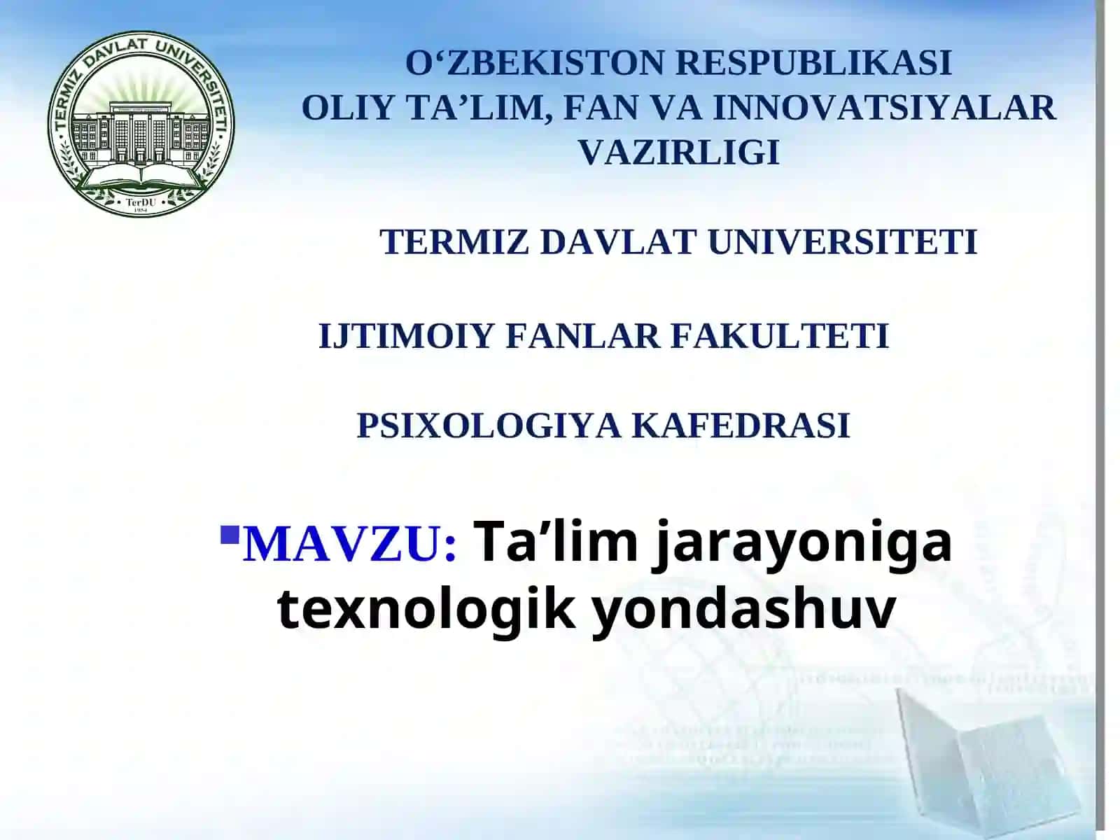 Yangiliklar 3