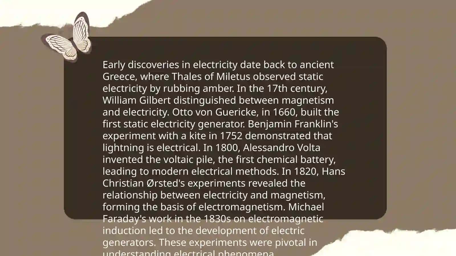 The history of electricity 3