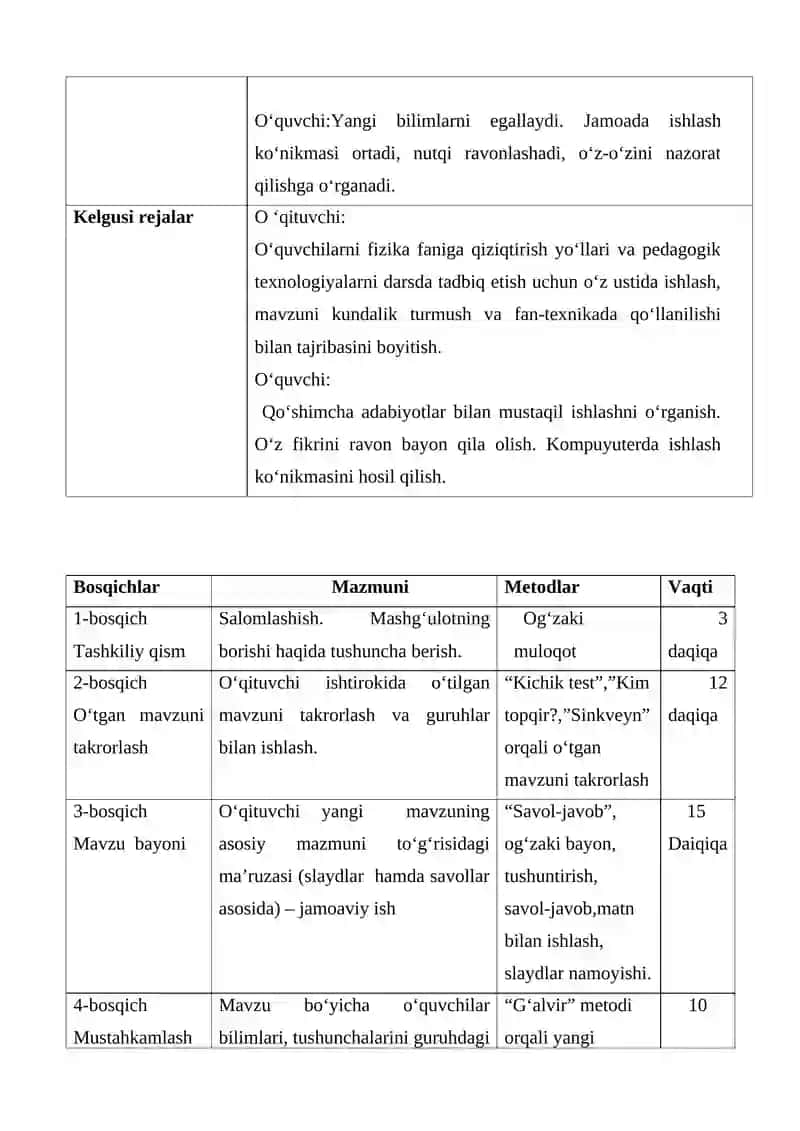 Termodinamikaning birinchi qonuni 3